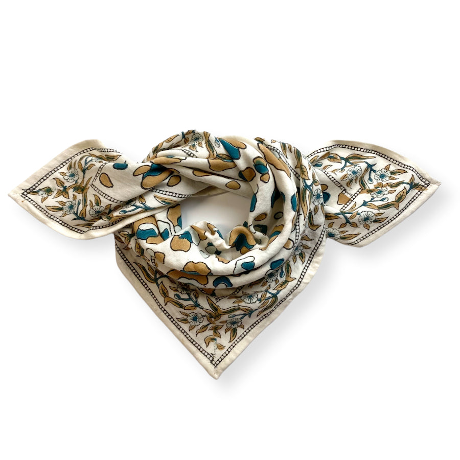 PETIT FOULARD MANIKA "GRAOU" LITTLE & TALL X APACHES C JUNGLE