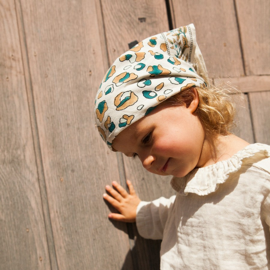PETIT FOULARD MANIKA "GRAOU" LITTLE & TALL X APACHES C JUNGLE