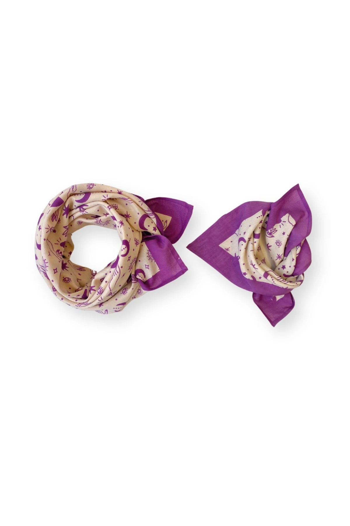 Small Foulard Manika "Karma" Macadamia