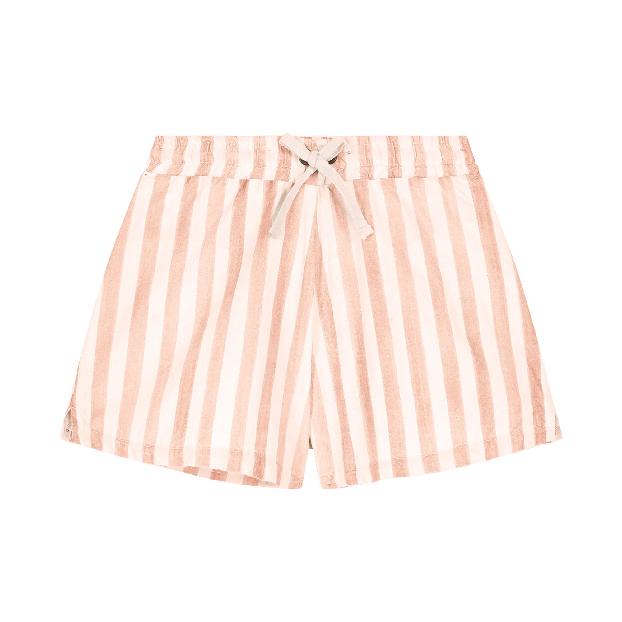 SHORT DE BAIN CHICO- RAYURES ROSES