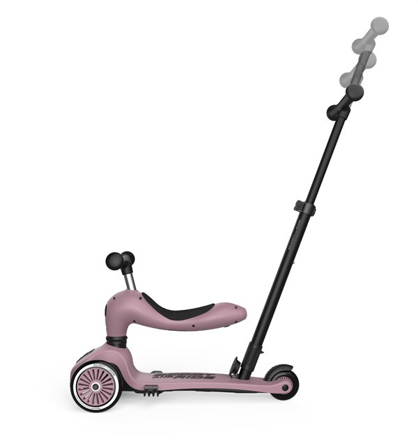 Trottinette 2 en 1 HIGHWAYKICK 1 PUSH&GO - Wildberry