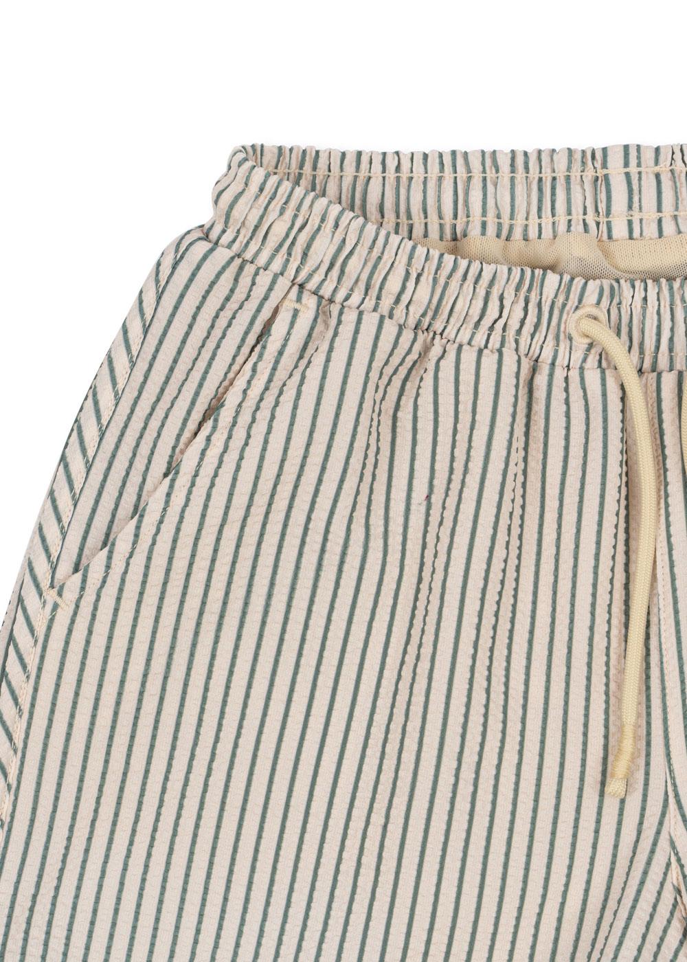 SHORT DE BAIN SEER ASNOU - TEA STRIPE