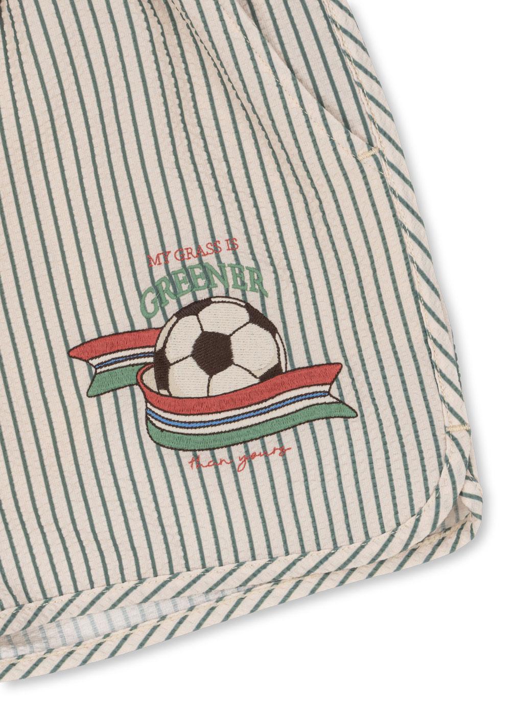 SHORT DE BAIN SEER ASNOU - TEA STRIPE