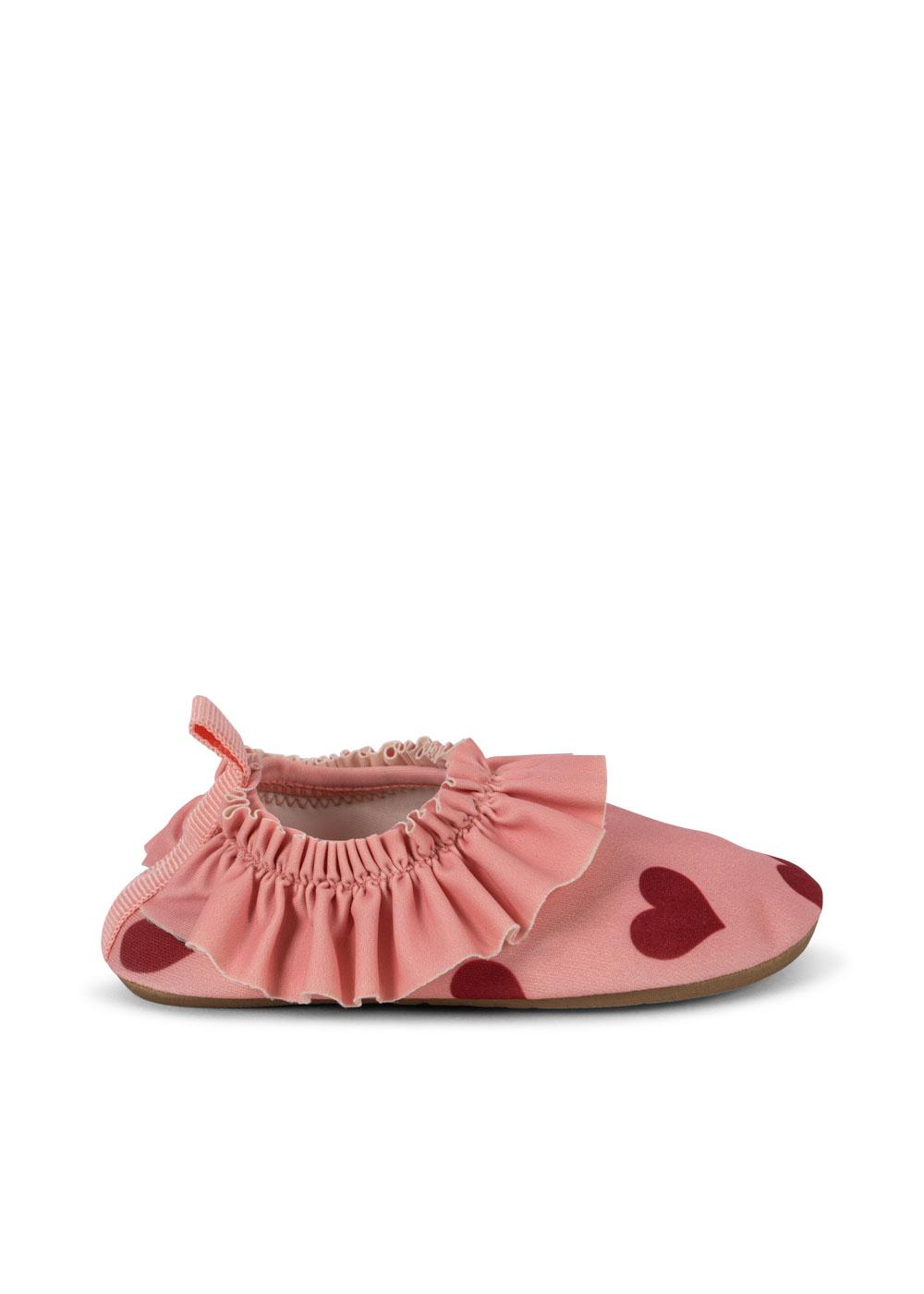 CHAUSSURES DE BAIN À VOLANTS MERLE - AMOUR ROSE