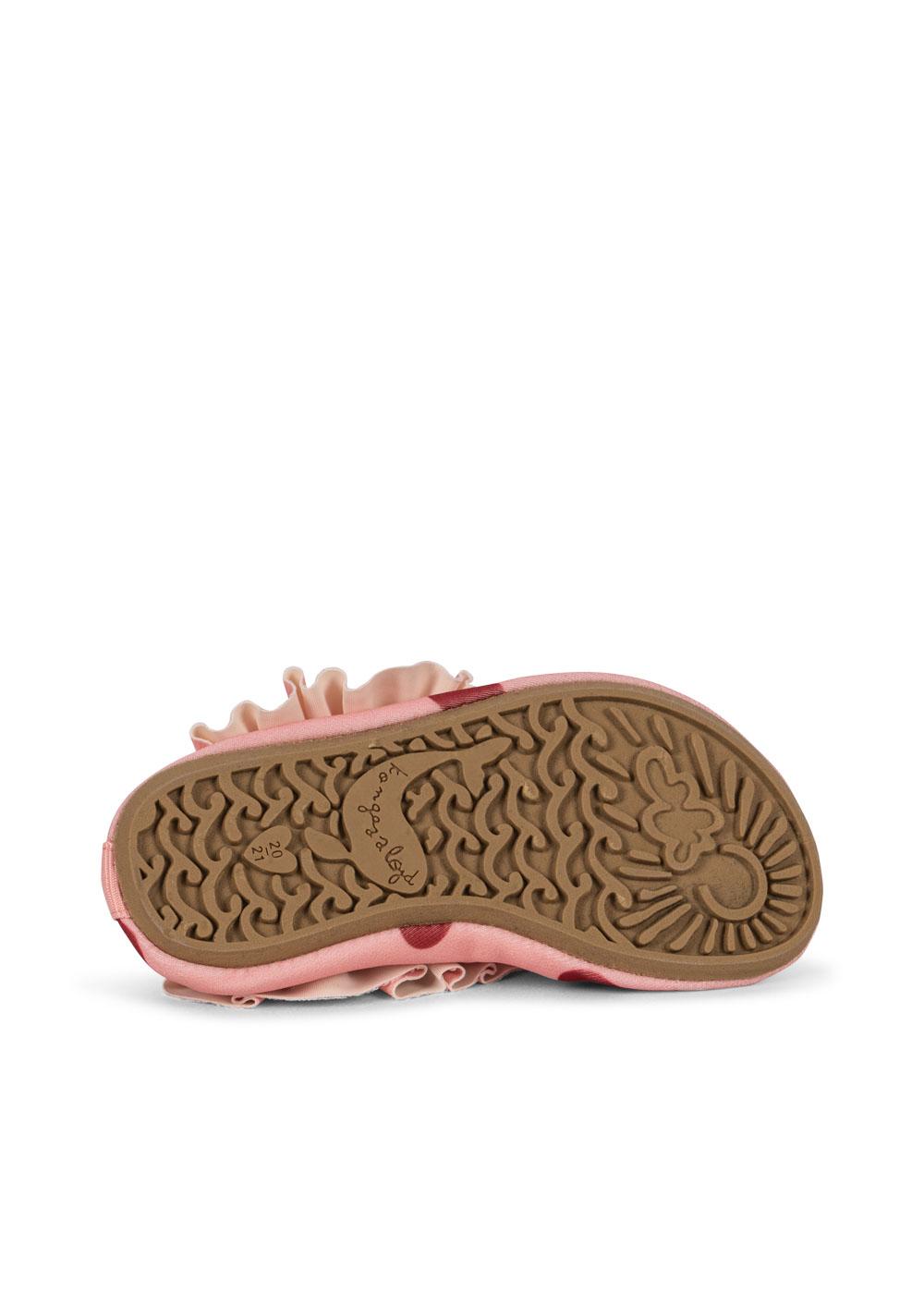 CHAUSSURES DE BAIN À VOLANTS MERLE - AMOUR ROSE