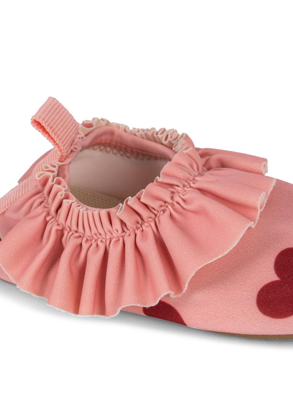 CHAUSSURES DE BAIN À VOLANTS MERLE - AMOUR ROSE
