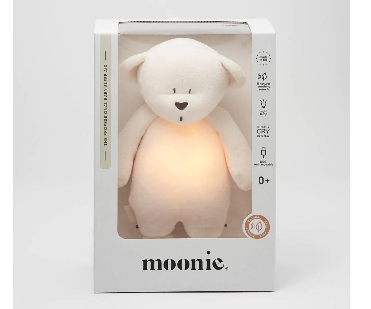 Moonie l'ourson magique avec sons & lumières - crème