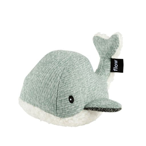 Peluche bruit blanc Baleine Moby gris
