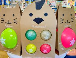 Jeux de boule ( rose, bleu, jaune, gris )
