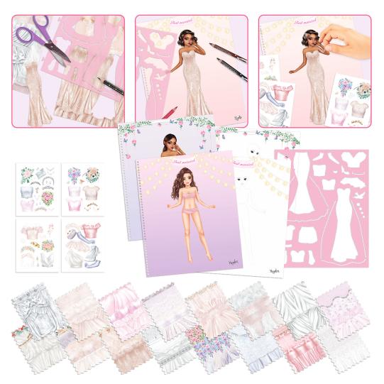 Album à colorier Create your Wedding Special