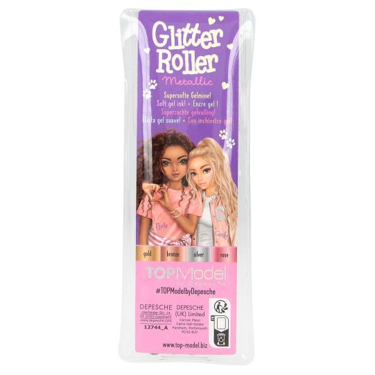 Stylo gel à paillettes