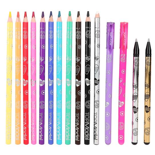 Album à colorier avec set crayons