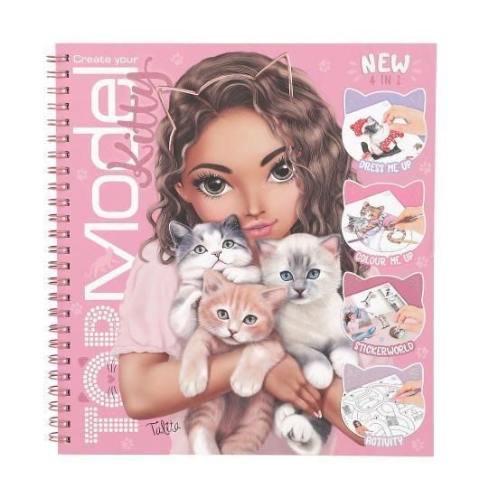 Album à colorier - Kitty