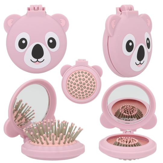 Brosse à cheveux pliable