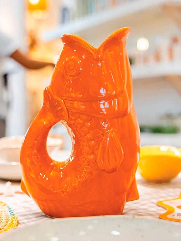 Vase poisson orange