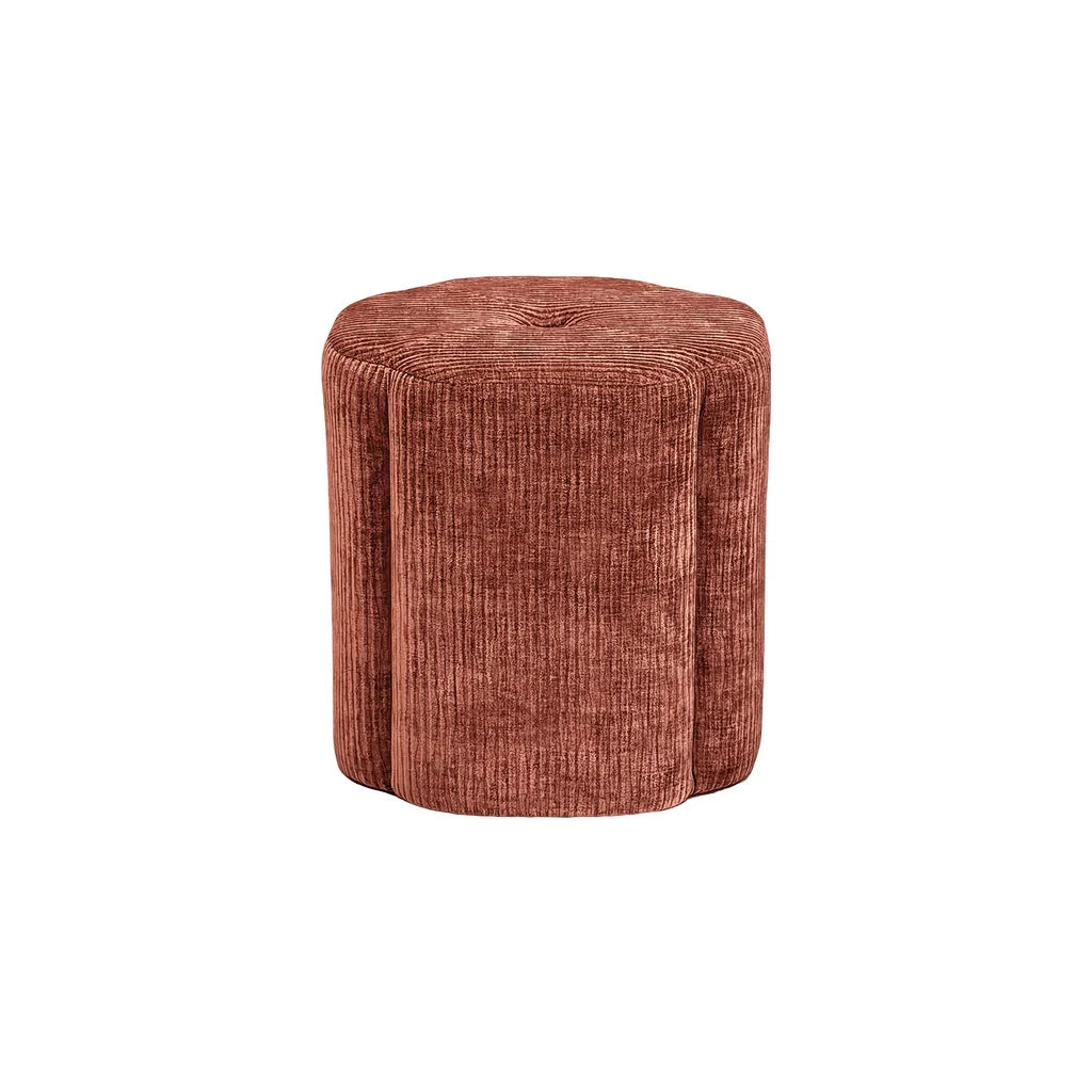 Tabouret FLORE terre cuite