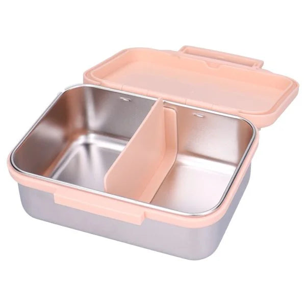 Lunch box inox cerises rose