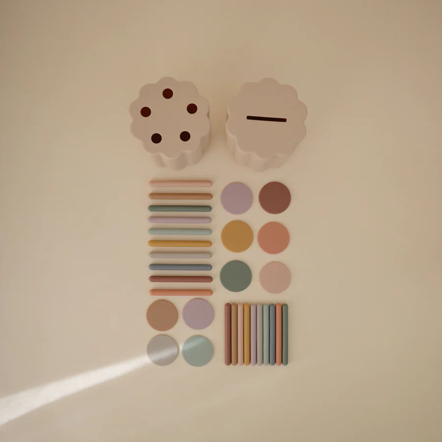 Ensemble de tri de pièces et de tubes