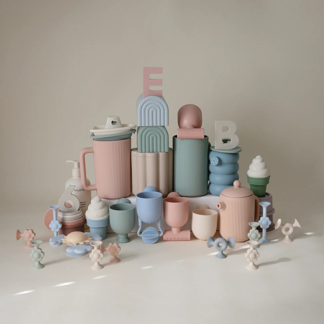 Ensemble De Bain Verser Et Jouer