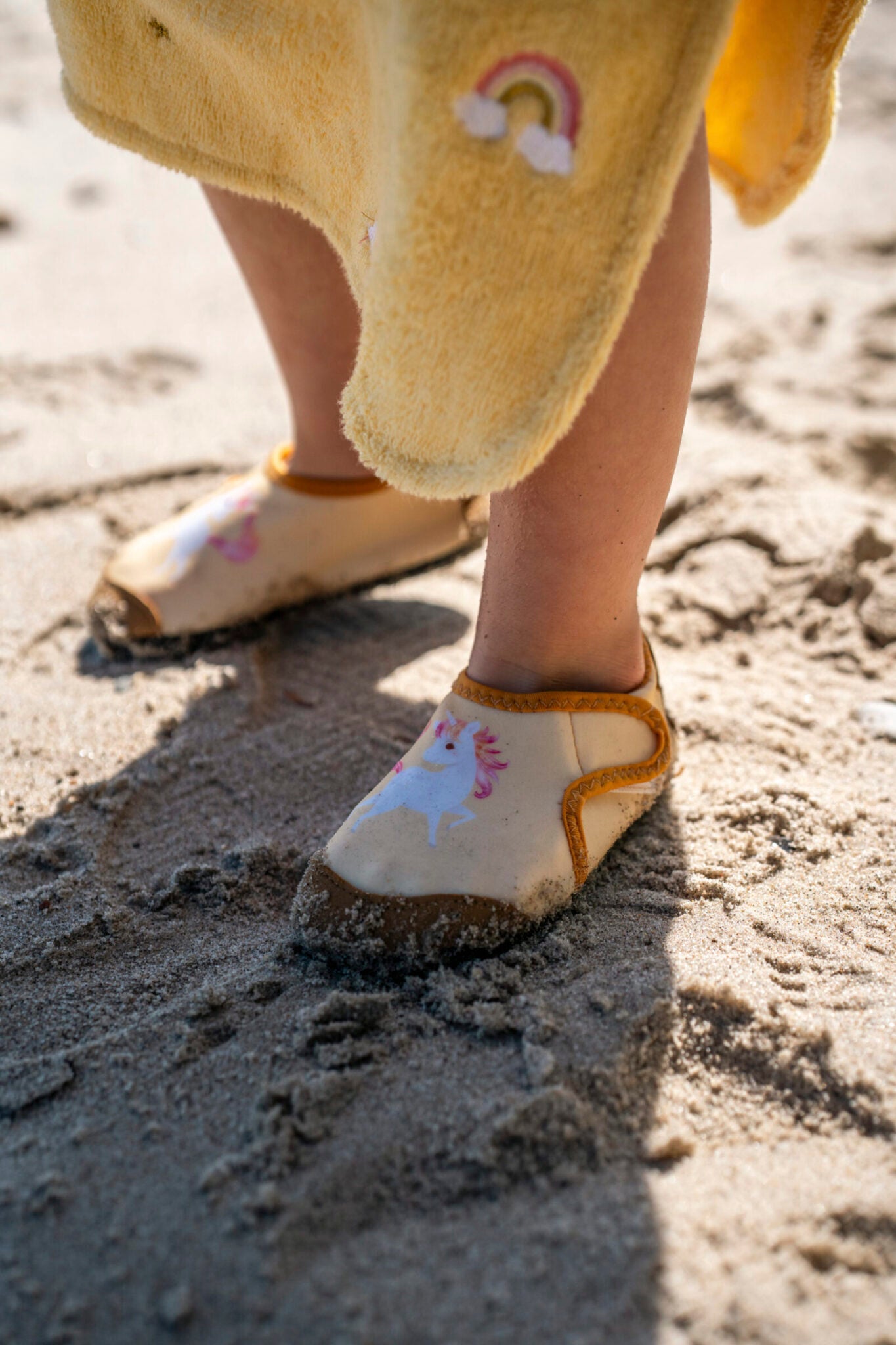 Chaussons de plage - La plage des licornes
