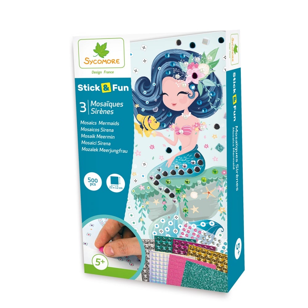 Stick'n fun mosaïques Sirènes - SYCOMORE