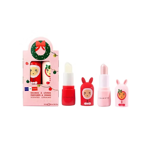 COFFRET DUO Baume à lèvre CHRISTMAS GARLAND - INUWET