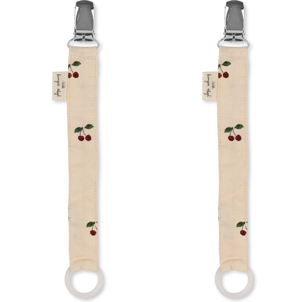 Lot de 2 attaches tétines - Cherry