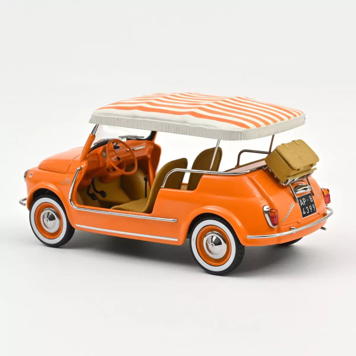 Fiat 500 Jolly 1965 Orange 1/18