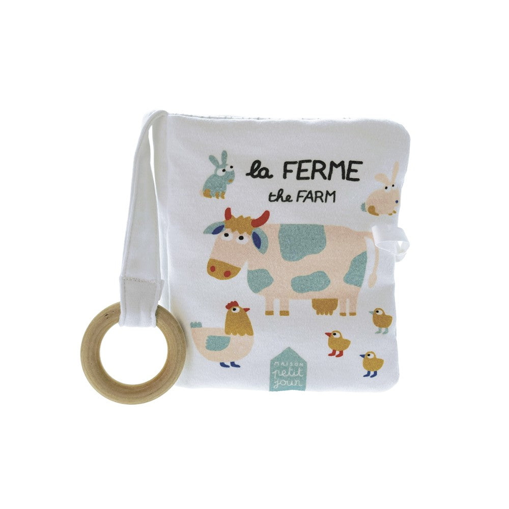 Livre en tissu La Ferme - Petit Jour Paris