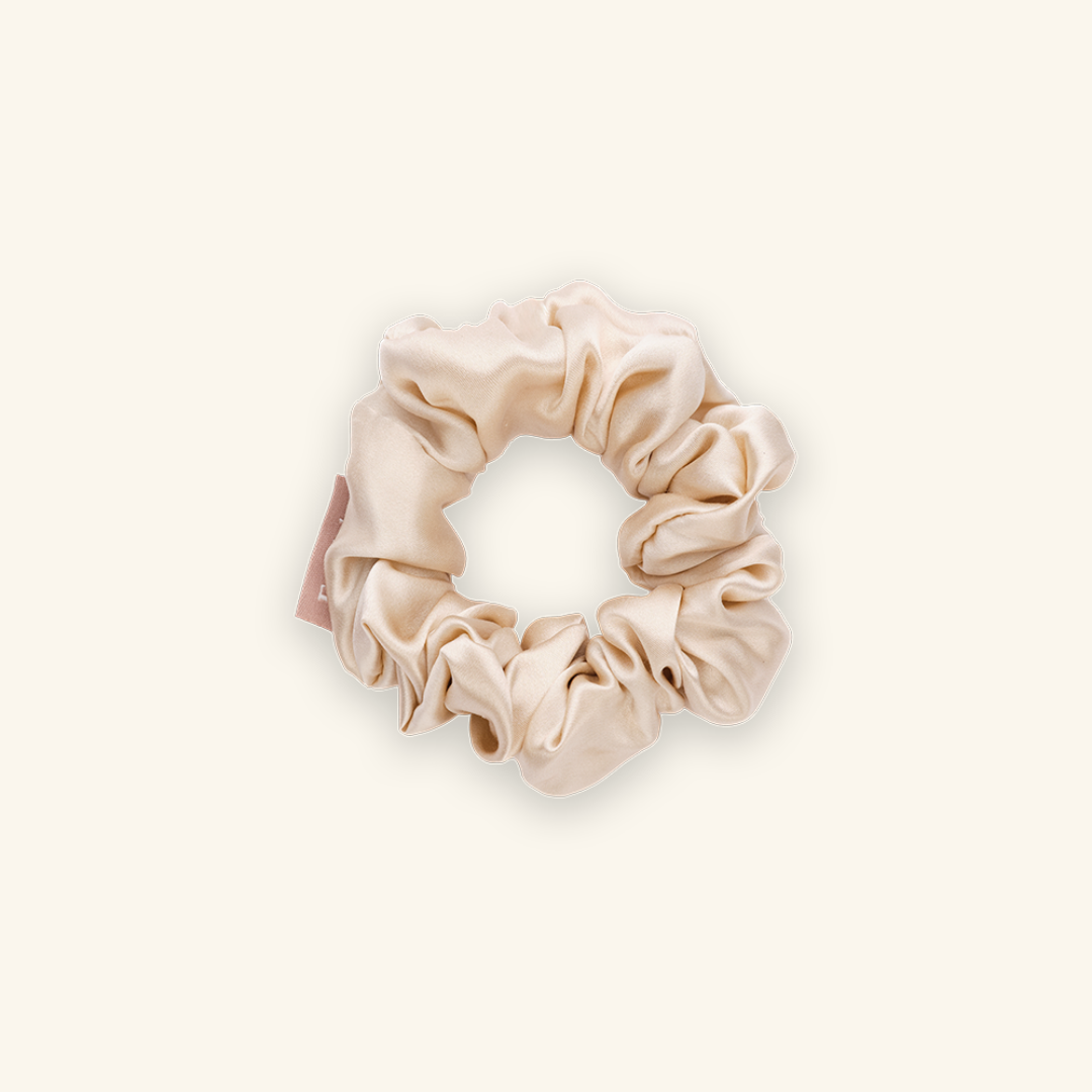 Chouchou 100% pure soie - Le moyen - plusieurs coloris disponibles