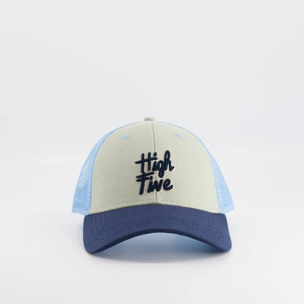 Casquette trucker High Five Bleue