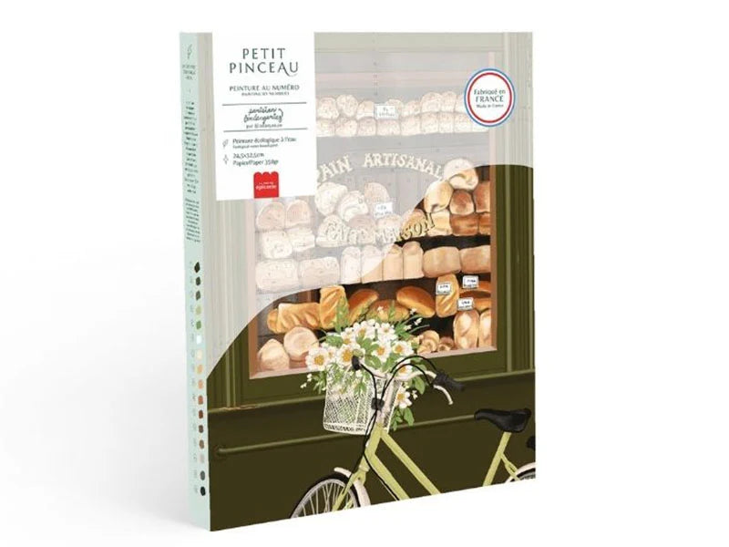 Coffret peinture au numéro - Boulangeries Parisiennes par Ananya Bhandari