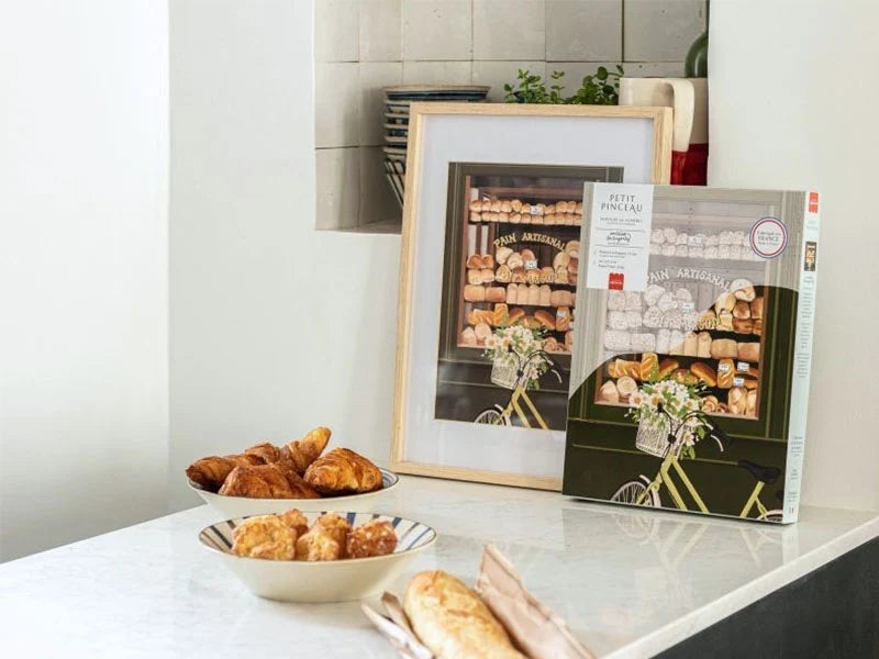 Coffret peinture au numéro - Boulangeries Parisiennes par Ananya Bhandari