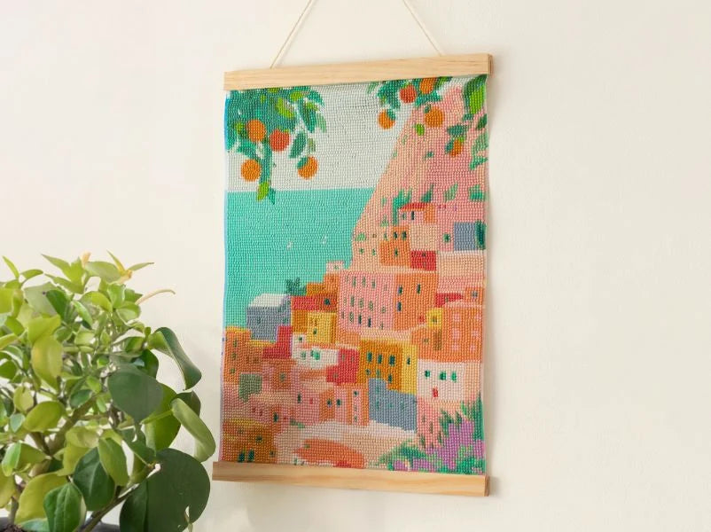 Coffret Petit Diamond - Diamond Painting Positano par Petra Lidze