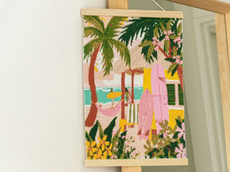 Coffret Petit Diamond - Diamond Painting Surfboards par Julia Cornelius