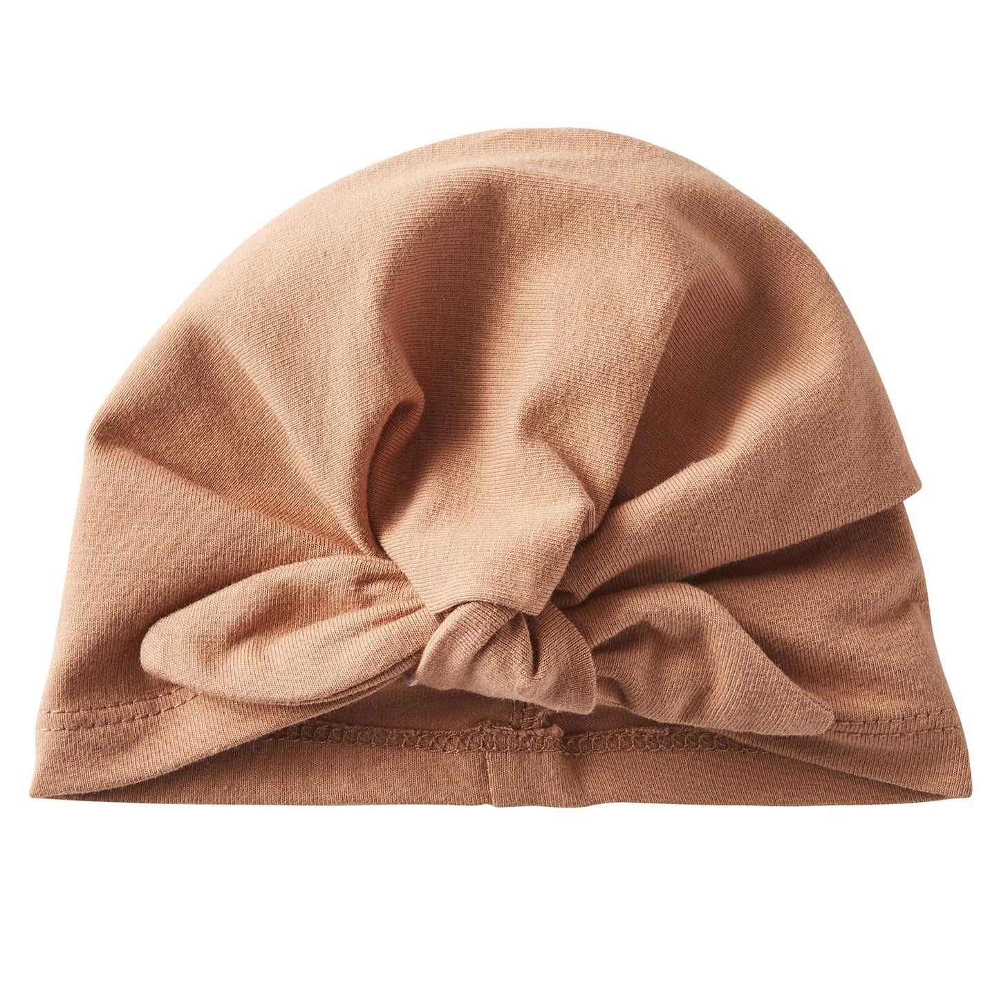 Bonnet forme turban cassonade