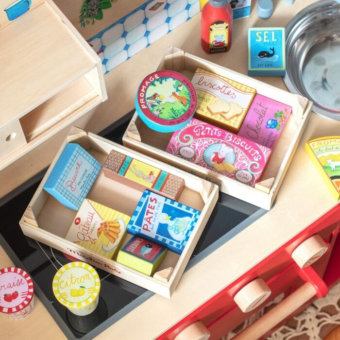 Set de produits d'épicerie