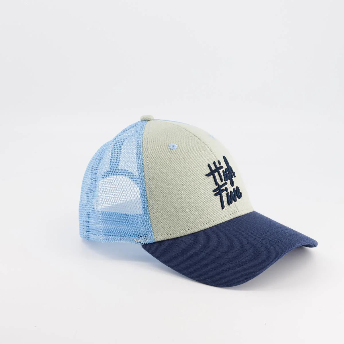 Casquette trucker High Five Bleue