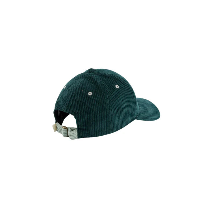 Casquette Velours Vert Dream Team | Enfant