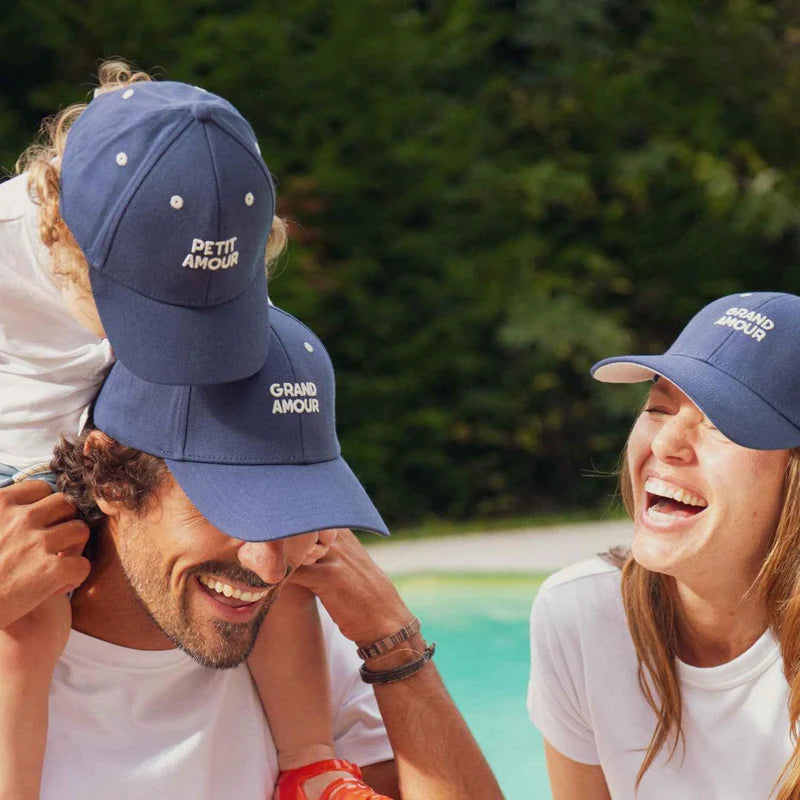 Casquette bleue Petit Amour | Enfant - CHAMAYE