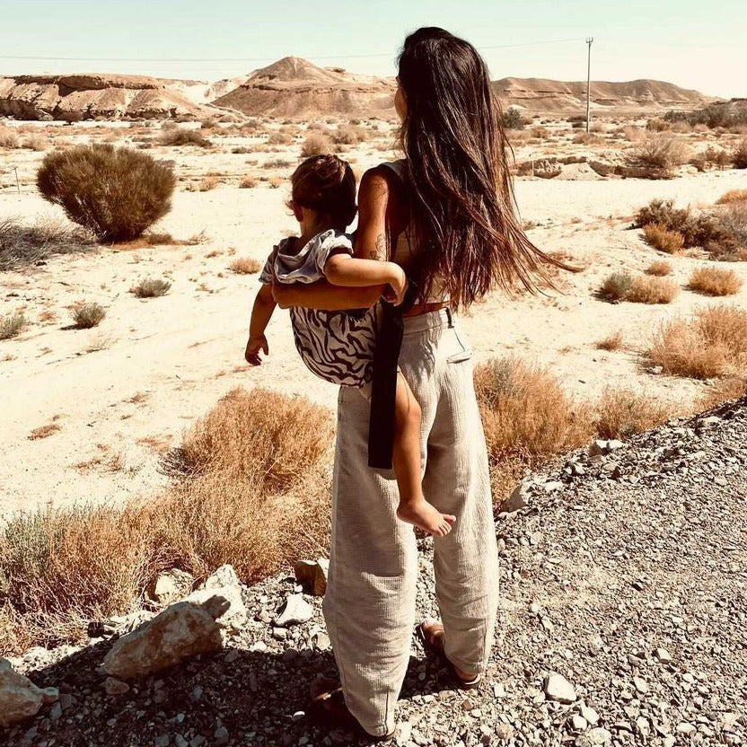 PORTE-BÉBÉ IMPRIMÉ ZÈBRE