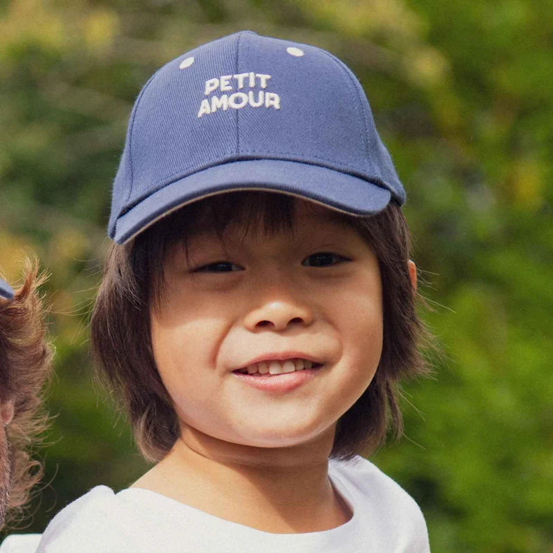 Casquette bleue Petit Amour | Enfant - CHAMAYE