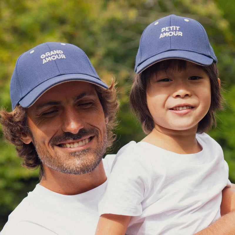 Casquette bleue Petit Amour | Enfant - CHAMAYE