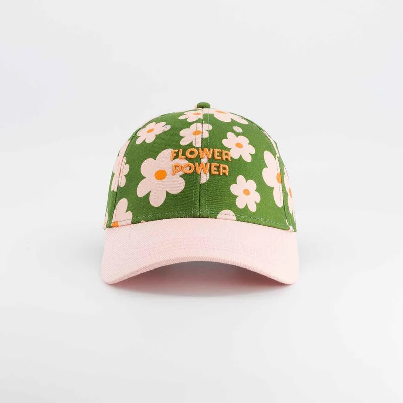 Casquette Flower Power
