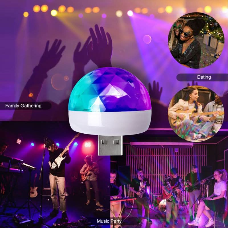 Boule disco pour téléphone portable - Winkee