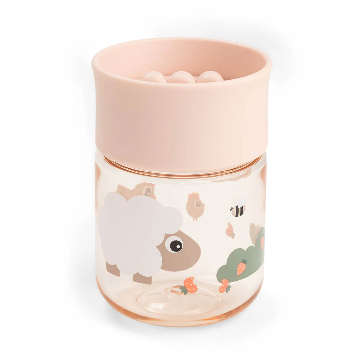 Tasse d'apprentissage 3 vitesses Tiny farm Rose
