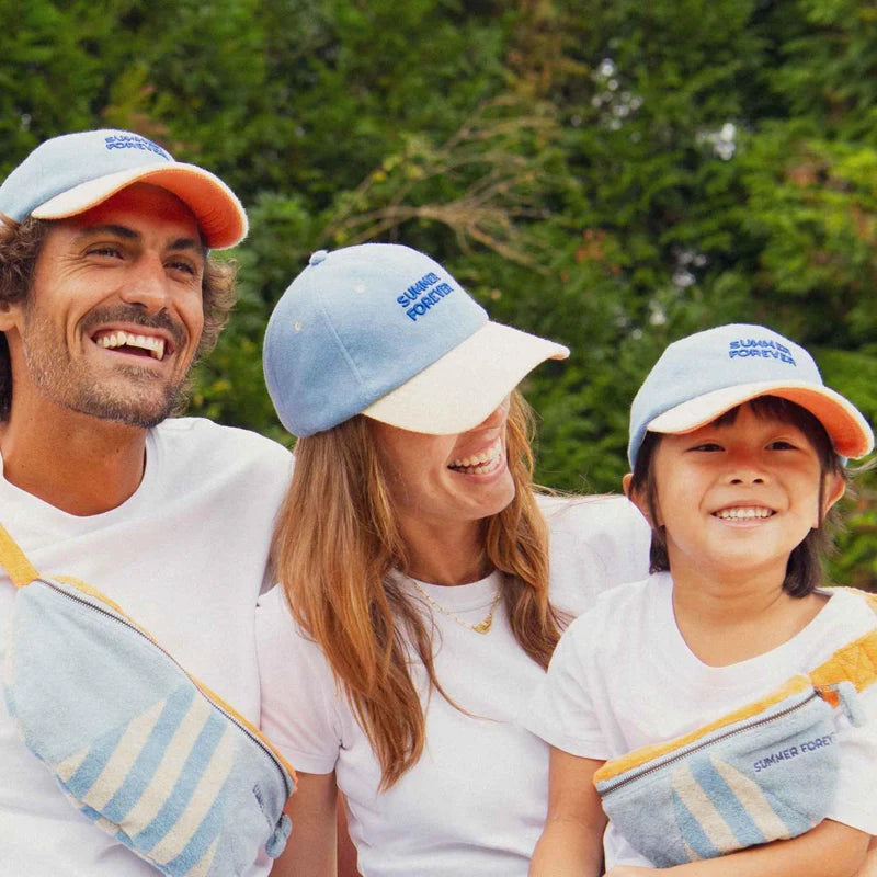 Casquette Summer Forever éponge bleu | Adulte - CHAMAYE
