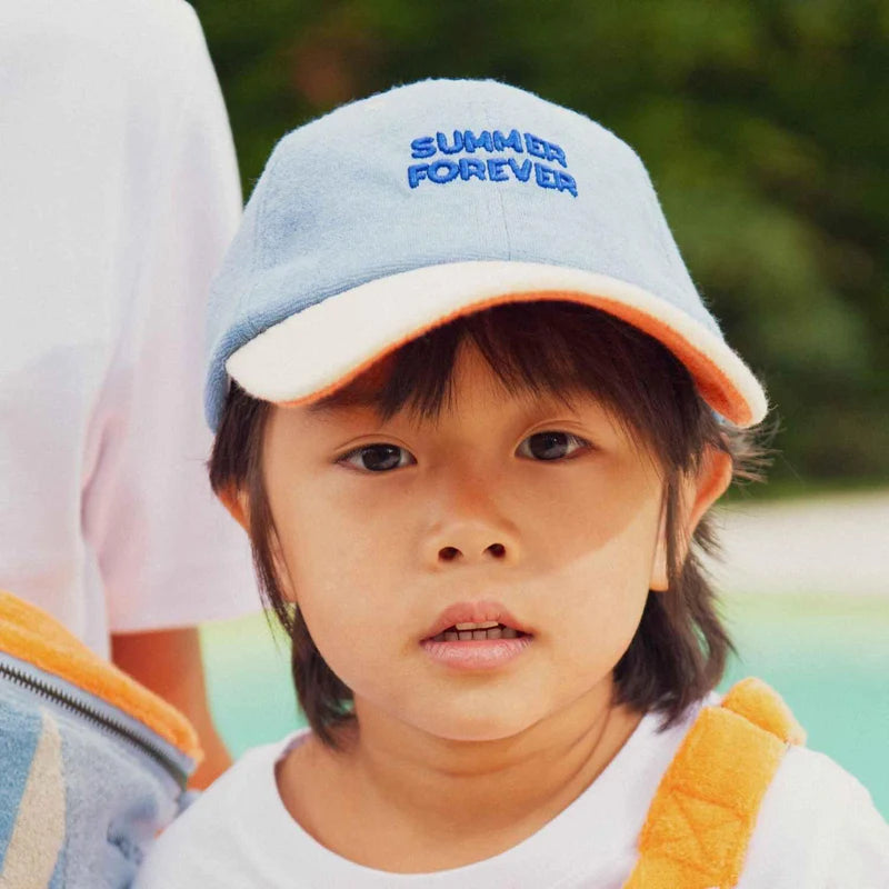 Casquette Summer Forever éponge bleu | Enfant - CHAMAYE