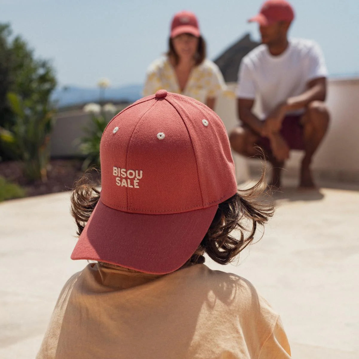 Casquette Bisou Salé Terracotta | Enfant