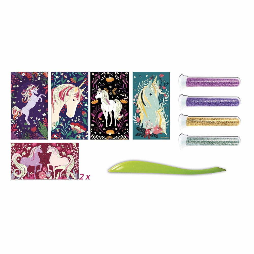 Kit créatif Sycomore - Artissimo - paillette licornes - SYCOMORE